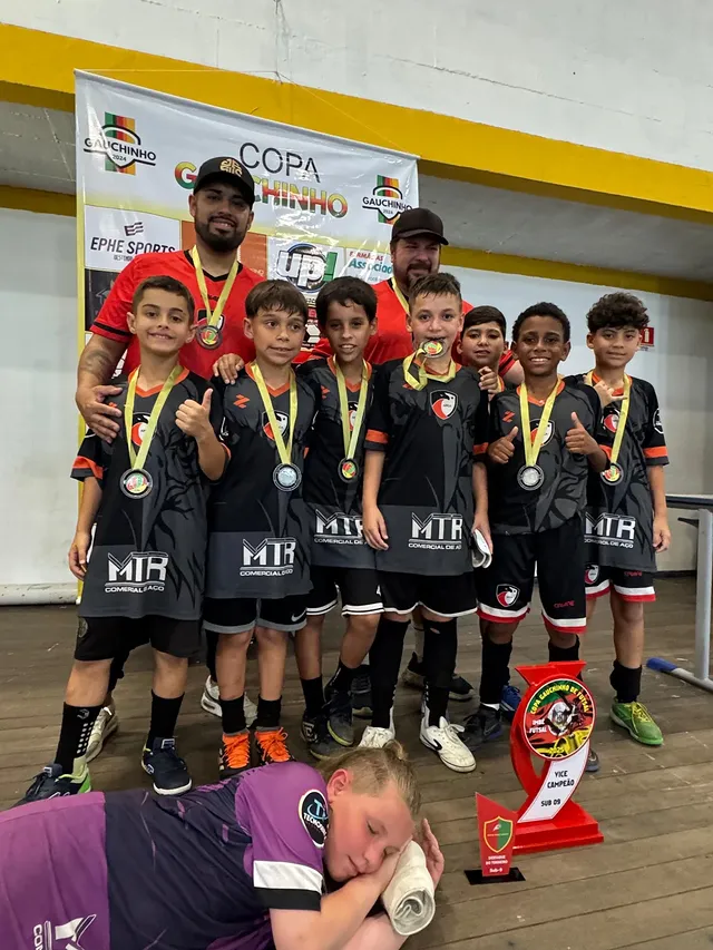 Vice-campeões Copa Gauchinho